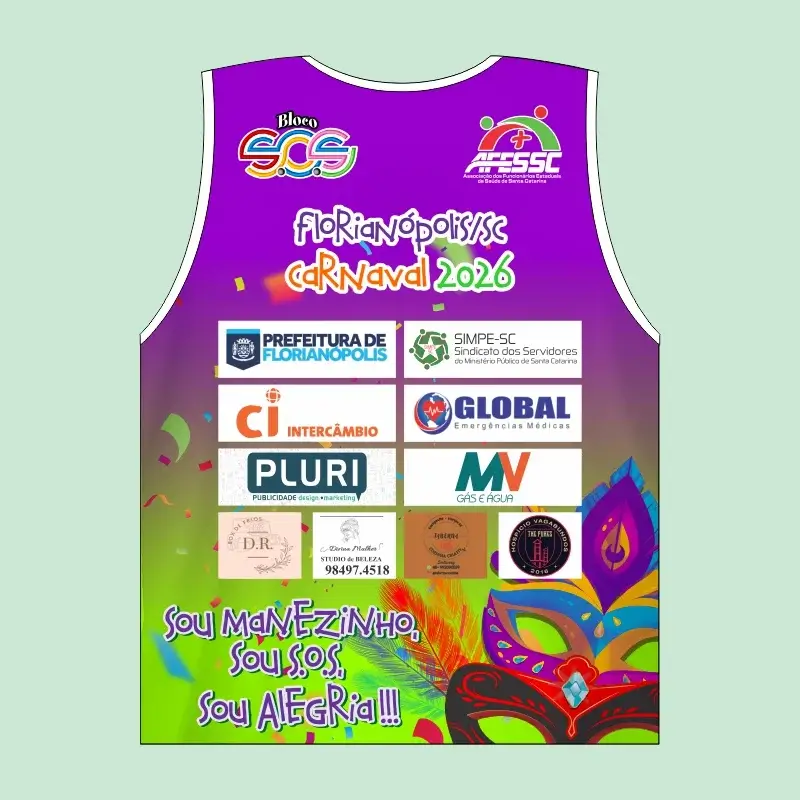 abada bloco sos 2026 C Abadá Enterro da Tristeza 2026 - Bloco SOS